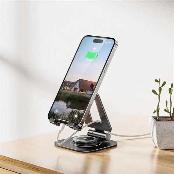 360-degree rotatable phone holder plus 1c1p silkscreen or laser engraving plus... from ASI 37218 Athena Promo (tm)