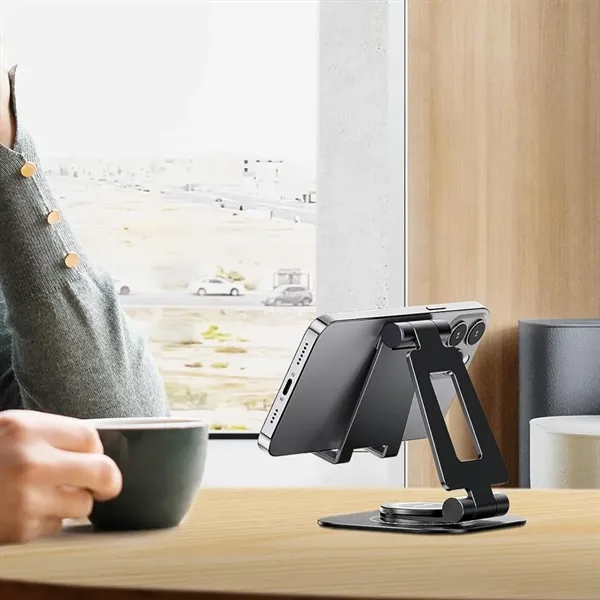 360-degree rotatable phone holder plus 1c1p silkscreen or laser engraving plus... from ASI 37218 Athena Promo (tm)