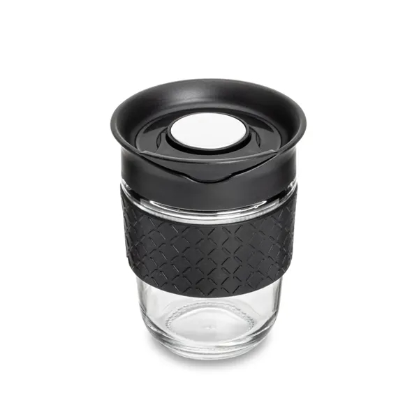 The Adana Glass Medium Tumbler with Silicone Band offers a sleek... from ASI 84592 St Regis Group