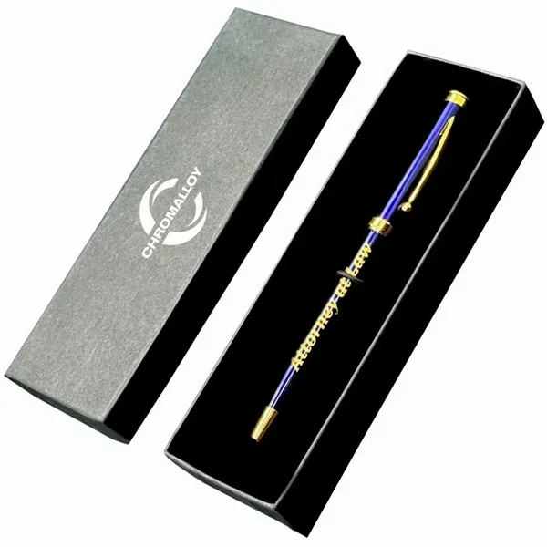 Features the PB02 pen gift box and Zeeman-II brass ballpoint pen.... from ASI 68190 Lungsal / Lungsal