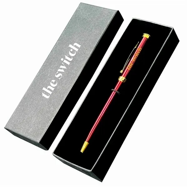 Features the PB02 pen gift box and Zeeman-II brass ballpoint pen.... from ASI 68190 Lungsal / Lungsal
