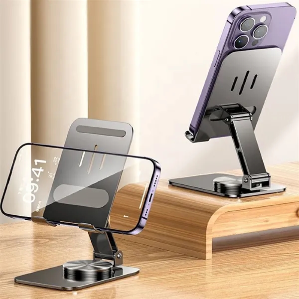 360-degree swivel base phone holder plus 1c1p silkscreen or laser engraving... from ASI 37218 Athena Promo (tm)