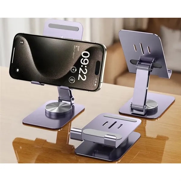 360-degree swivel base phone holder plus 1c1p silkscreen or laser engraving... from ASI 37218 Athena Promo (tm)