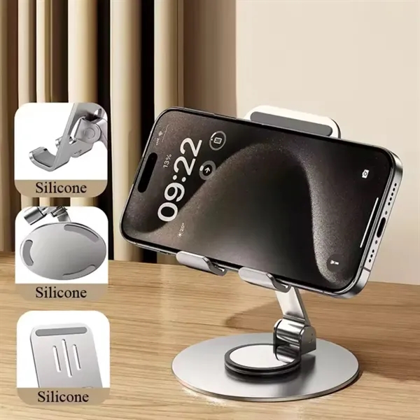 360-degree rotating base phone holder plus 1c1p silkscreen or laser engraving... from ASI 37218 Athena Promo (tm)
