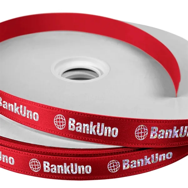 5/8" Badge Satin Ribbon holds its shape beautifully and makes any... from ASI 37940 Bag Makers Inc