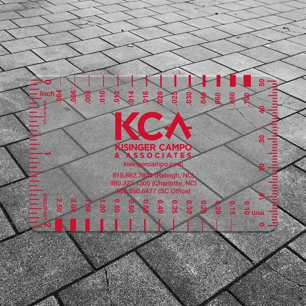 The Crack Gauge helps determine the width of a crack by... from ASI 53430 Executive Line / Executive Line®