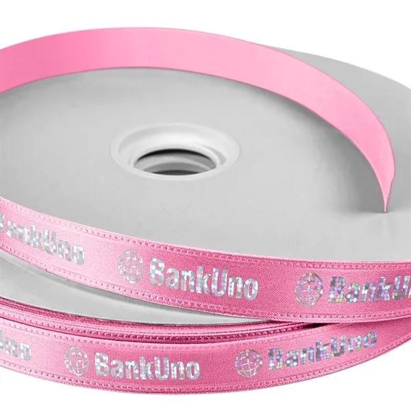 5/8" Badge Satin Ribbon holds its shape beautifully and makes any... from ASI 37940 Bag Makers Inc