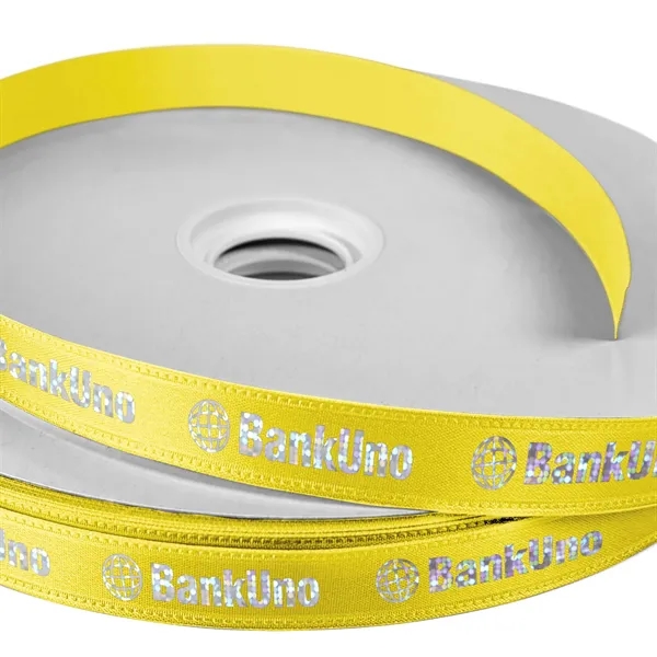 5/8" Badge Satin Ribbon holds its shape beautifully and makes any... from ASI 37940 Bag Makers Inc