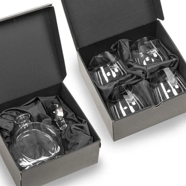 The Bonello Decanter Set brings timeless elegance to your home bar,... from ASI 84592 St Regis Group