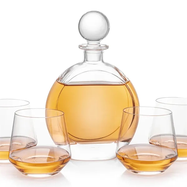 The Bonello Decanter Set brings timeless elegance to your home bar,... from ASI 84592 St Regis Group