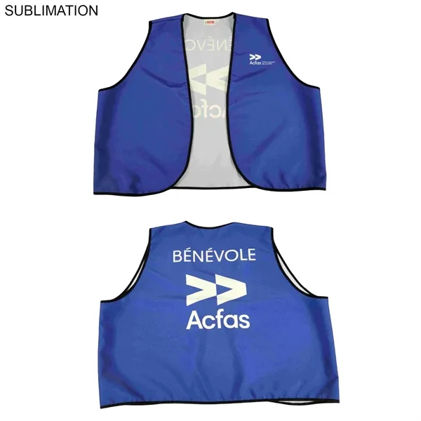Domestic Made STAFF UNIFORM Poplin Vest, Fully Sublimated front and back,... from ASI 53509 FIEL-Fairdeal Import & Export / FIEL