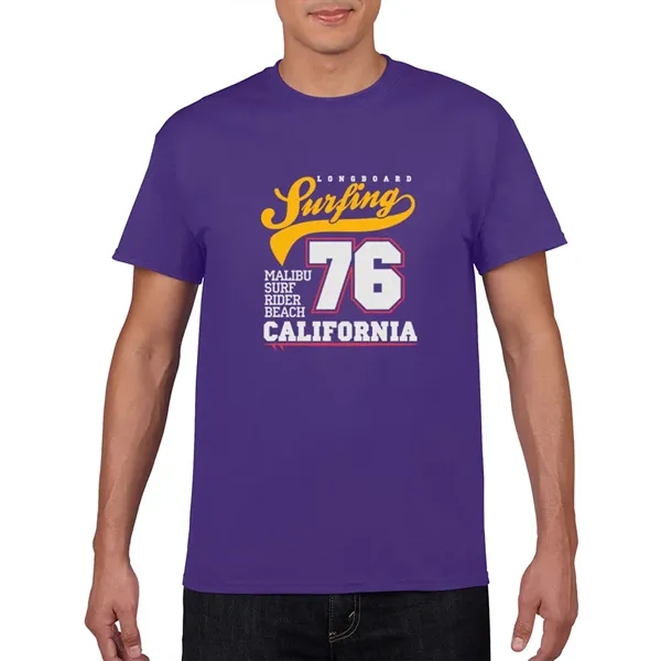 Unisex heavy cotton T-shirt with taped neck and shoulders.... from ASI 39552 BEL Promo