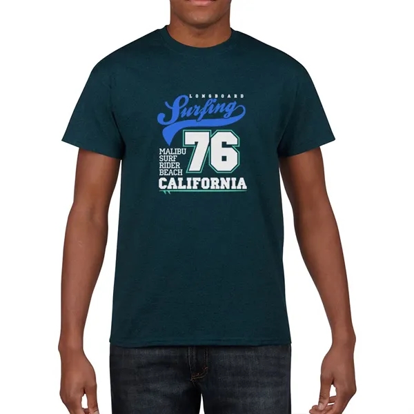 Unisex heavy cotton T-shirt with taped neck and shoulders.... from ASI 39552 BEL Promo