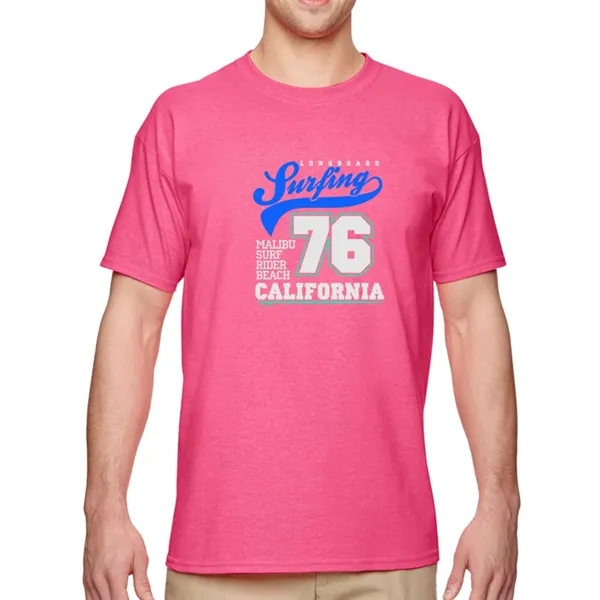 Unisex heavy cotton T-shirt with taped neck and shoulders.... from ASI 39552 BEL Promo