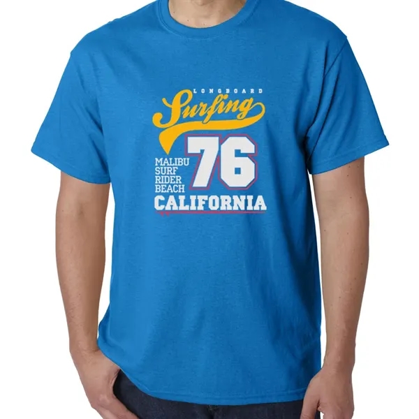 Unisex heavy cotton T-shirt with taped neck and shoulders.... from ASI 39552 BEL Promo