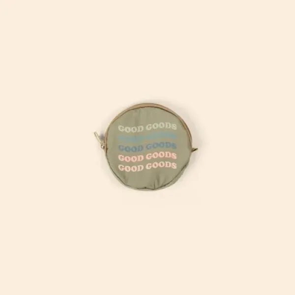 This round Pancake Pouch made with our soft-touch 4CP Nylon Taslan... from ASI 74710 Numo