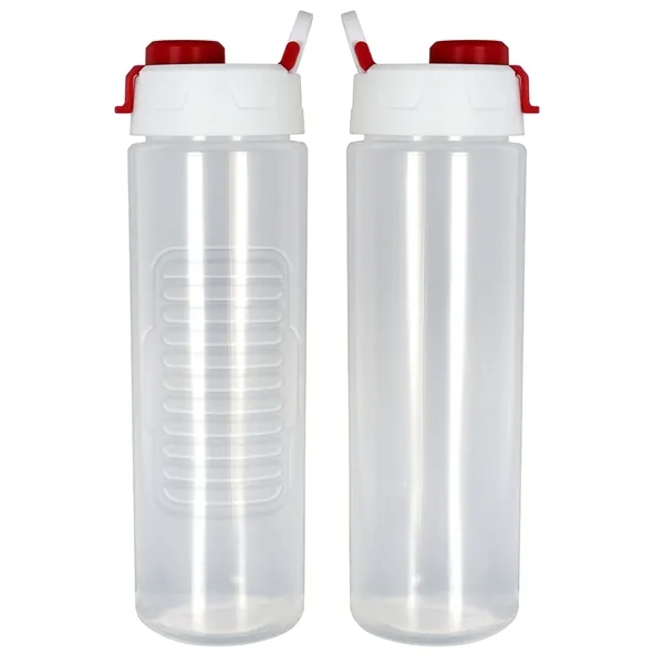 Two Tone Pop Up 24 oz. Full Color Debossed Bottle... from ASI 30208 A P Specialties / AP Specialties