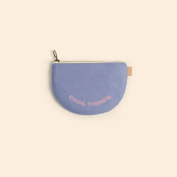 The Slice is a flat, half-moon shaped canvas pouch with a... from ASI 74710 Numo