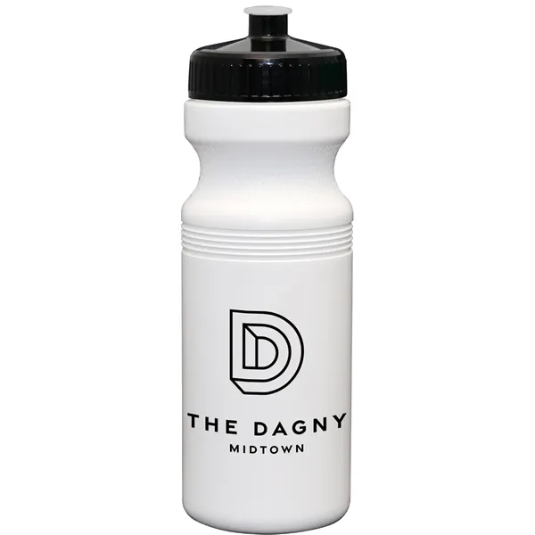 24 oz. USA-Made White Sport Bottle with Push-Pull Lid... from ASI 80060 VisionUSA