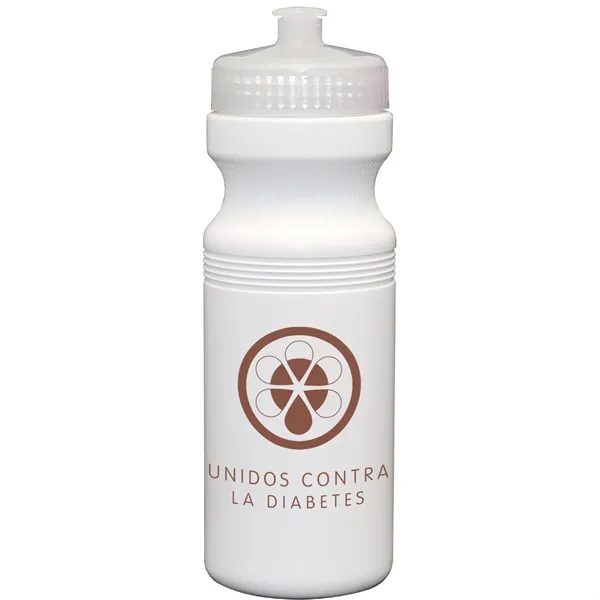 24 oz. USA-Made White Sport Bottle with Push-Pull Lid... from ASI 80060 VisionUSA