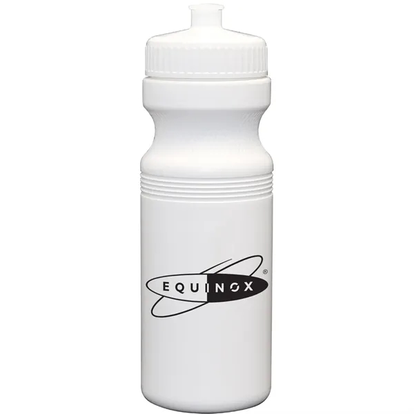 24 oz. USA-Made White Sport Bottle with Push-Pull Lid... from ASI 80060 VisionUSA