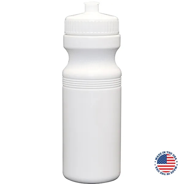 24 oz. USA-Made White Sport Bottle with Push-Pull Lid... from ASI 80060 VisionUSA