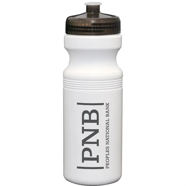 24 oz. USA-Made White Sport Bottle with Push-Pull Lid... from ASI 80060 VisionUSA
