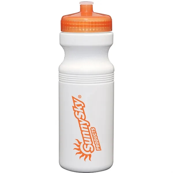 24 oz. USA-Made White Sport Bottle with Push-Pull Lid... from ASI 80060 VisionUSA