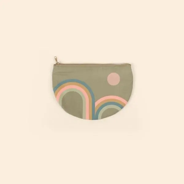The Slice is a flat, half-moon shaped pouch with a zippered... from ASI 74710 Numo