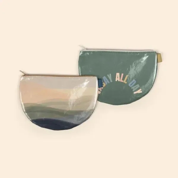 The Slice Pouch is a flat, half-moon shaped pouch with a... from ASI 74710 Numo