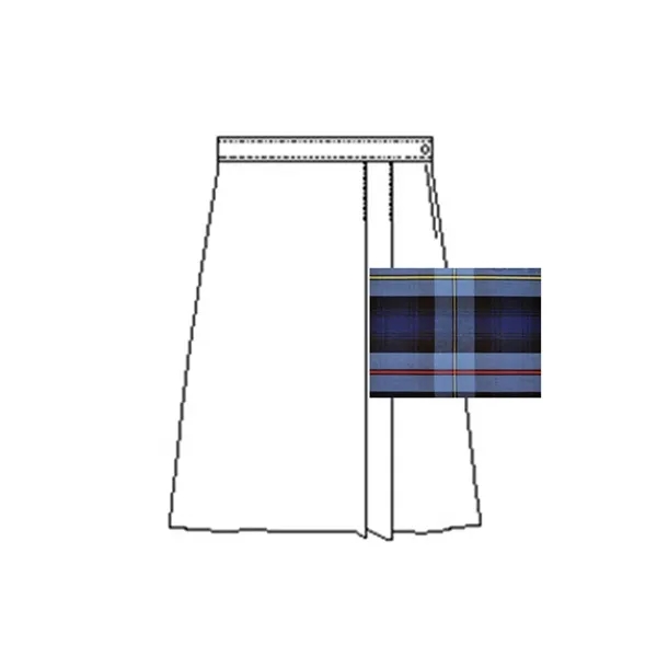 A+ Uniforms - Girls Pocketless Blend Plaids Skort... from ASI 86018 Scrub Authority / Uniform Stores
