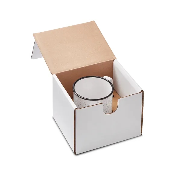 15-ounce campfire mug with a kraft gift box.... from ASI 79530 Prime Line