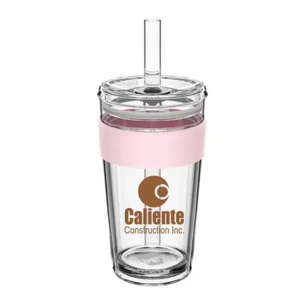 Available in:L 16oz/454ml,Tempered glass cup, silicone band and gasket, co-polyester sleeve,... from ASI 72657 Active Life Promo / Apres Ski Active Life