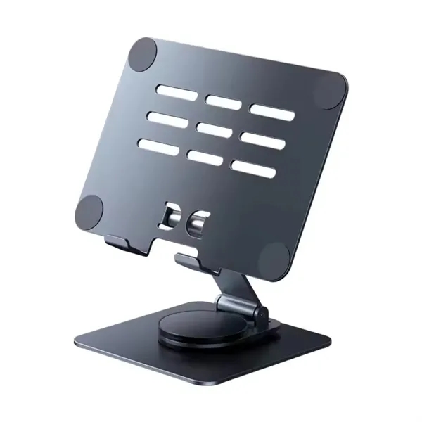 Foldable 360-degree rotatable tablet holder plus 1c1p silkscreen or laser engraving... from ASI 37218 Athena Promo (tm)