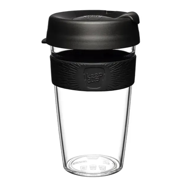 PP reusable cup, silicone band, PP alloy lid, LDPE plug.Dishwasher safe.... from ASI 72657 Active Life Promo / Apres Ski Active Life