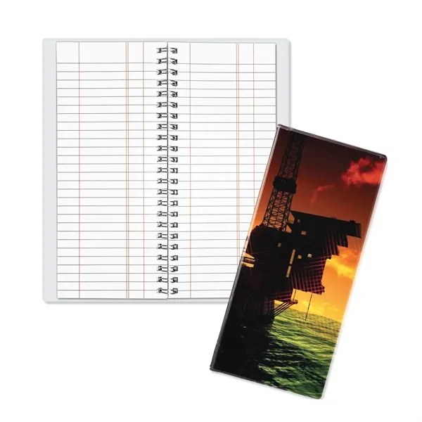 Wire-O tally book with a reinforced vinyl cover, 200 pages, durable... from ASI 54040 Fey Promo / Tally Books by Fey