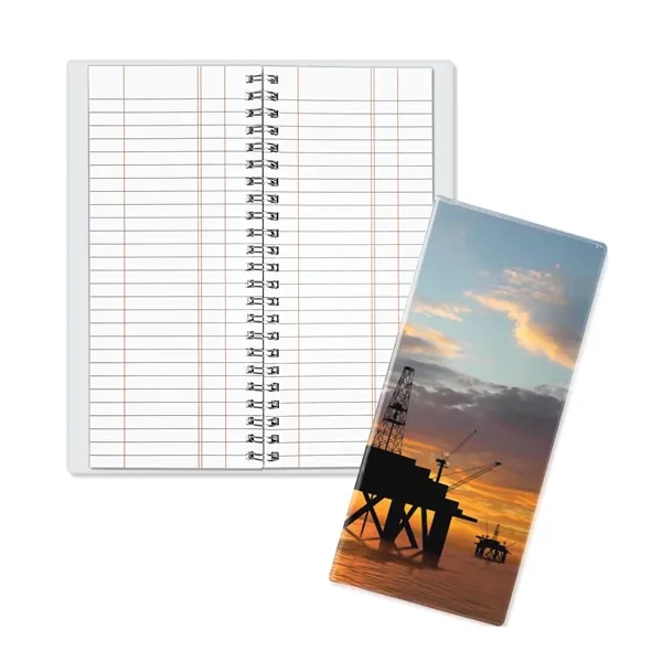 Wire-O tally book with a reinforced vinyl cover, 200 pages, durable... from ASI 54040 Fey Promo / Tally Books by Fey