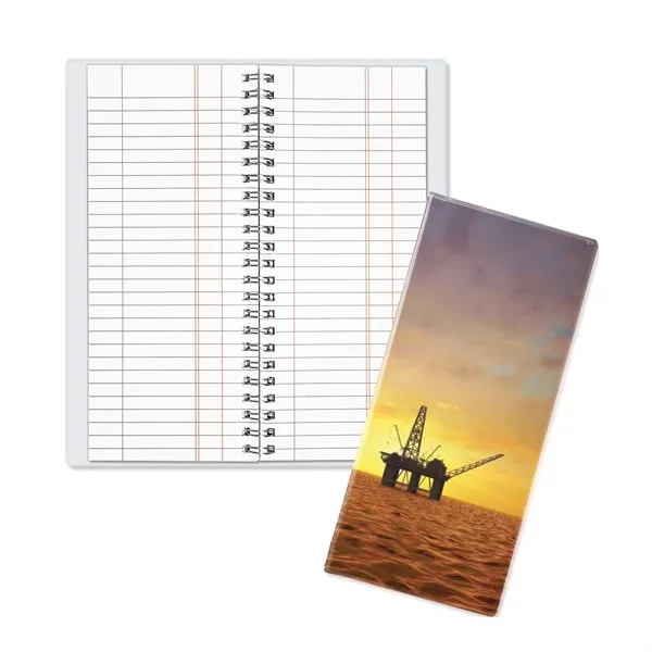 Wire-O tally book with a reinforced vinyl cover, 200 pages, durable... from ASI 54040 Fey Promo / Tally Books by Fey