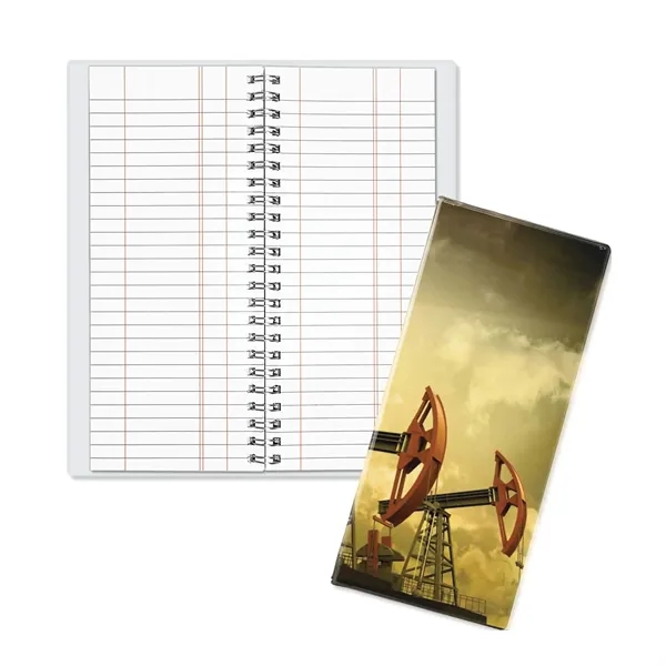 Wire-O tally book with a reinforced vinyl cover, 200 pages, durable... from ASI 54040 Fey Promo / Tally Books by Fey