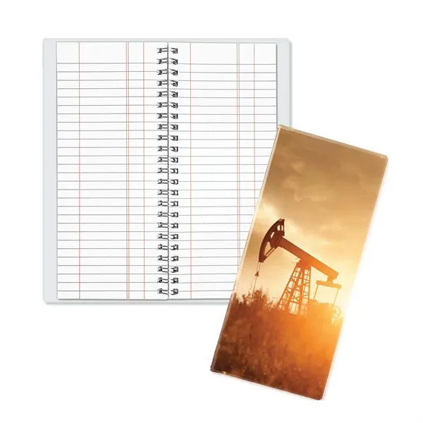 Wire-O tally book with a reinforced vinyl cover, 200 pages, durable... from ASI 54040 Fey Promo / Tally Books by Fey