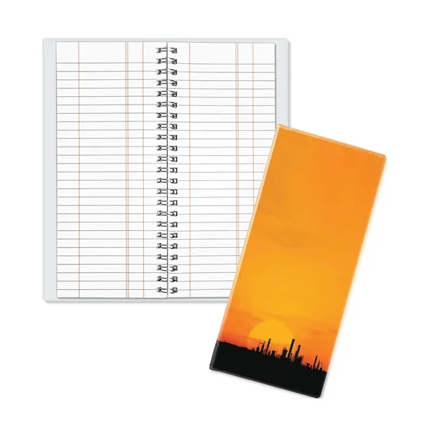 Wire-O tally book with a reinforced vinyl cover, 200 pages, durable... from ASI 54040 Fey Promo / Tally Books by Fey