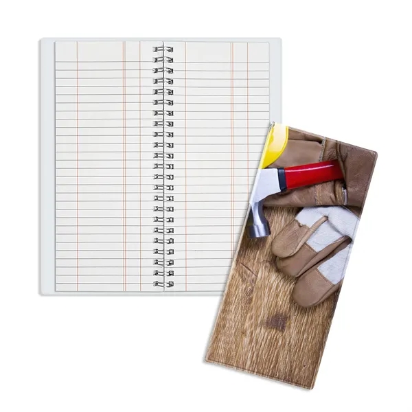 Wire-O tally book with a reinforced vinyl cover, 200 pages, durable... from ASI 54040 Fey Promo / Tally Books by Fey