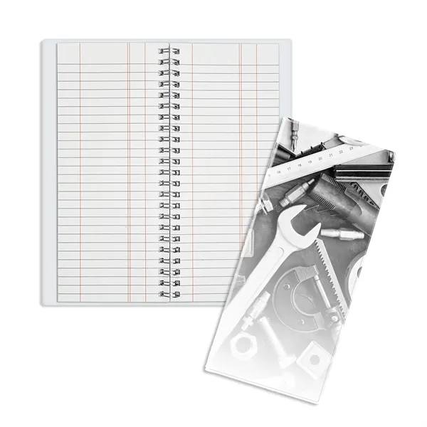 Wire-O tally book with a reinforced vinyl cover, 200 pages, durable... from ASI 54040 Fey Promo / Tally Books by Fey