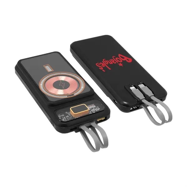 ClearCurrent MagSafe Wireless and Wired Power Bank is the ultimate on-the-go... from ASI 90154 Sunjoy Group Inc