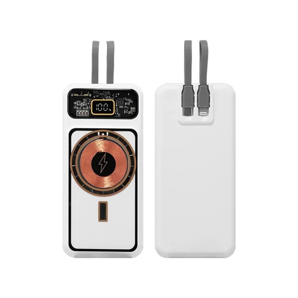 ClearCurrent MagSafe Wireless and Wired Power Bank is the ultimate on-the-go... from ASI 90154 Sunjoy Group Inc