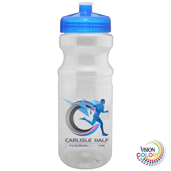 24 oz. ECO Translucent USA-Made Bike Bottle with Matching Lid... from ASI 80060 VisionUSA