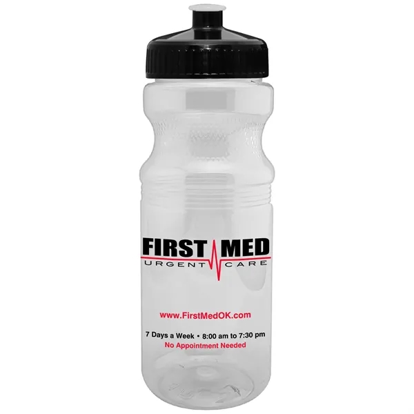 24 oz. ECO Translucent USA-Made Bike Bottle with Matching Lid... from ASI 80060 VisionUSA