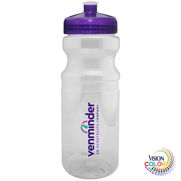 24 oz. ECO Translucent USA-Made Bike Bottle with Matching Lid... from ASI 80060 VisionUSA
