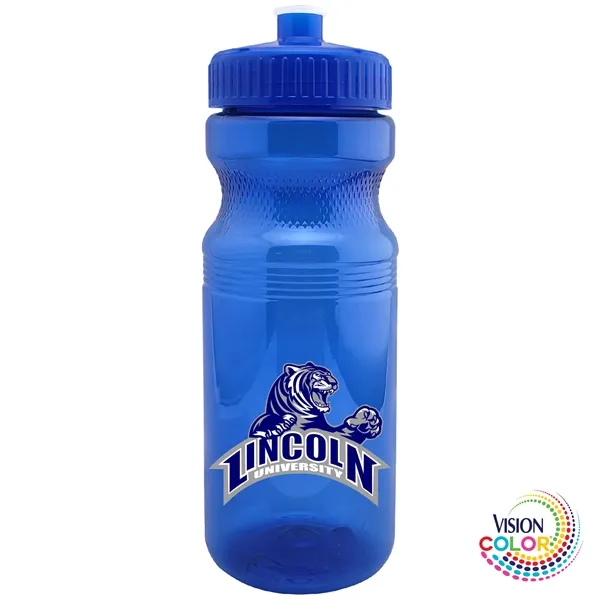 24 oz. ECO Translucent USA-Made Bike Bottle with Matching Lid... from ASI 80060 VisionUSA