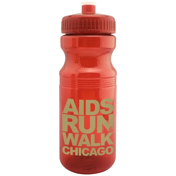 24 oz. ECO Translucent USA-Made Bike Bottle with Matching Lid... from ASI 80060 VisionUSA